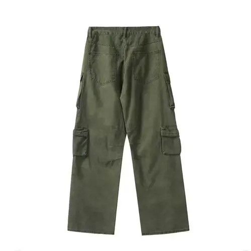 6876 Multi-Pocket Baggy Cargo Pants Size US 34 / EU 50 - 3 Thumbnail