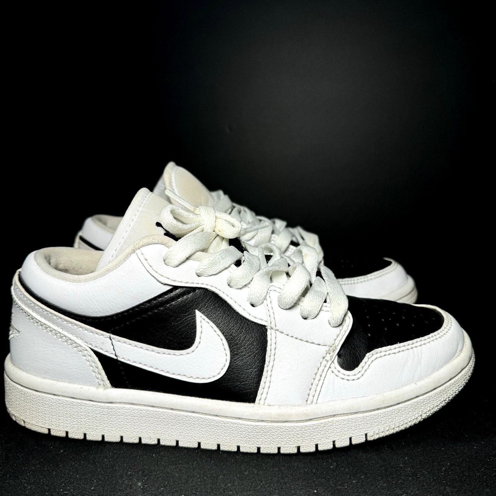 Jordan Brand × Nike Wmns Nike Air Jordan 1 Low Panda Women's Shoes - Size 5.5 Size US 5.5 / IT 35.5 - 1 Thumbnail