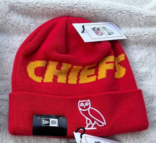 October's Very Own OVO x NFL Kansas City Chiefs x New Era Beanie Size ONE SIZE - 2 Thumbnail