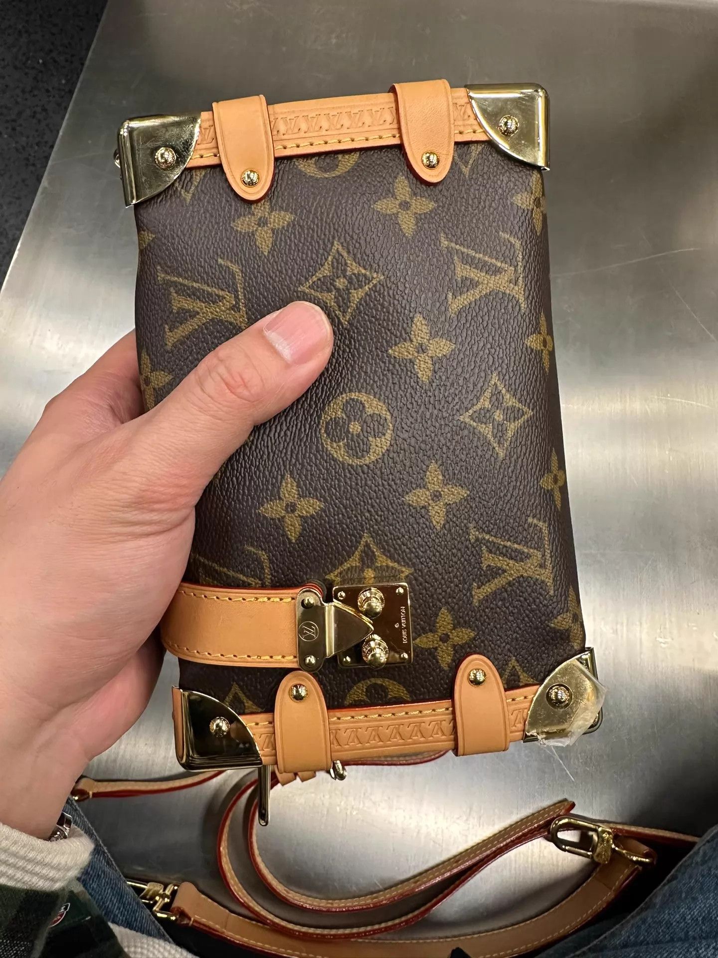 Louis Vuitton LV Side Trunk PM 99 New with Box, Handle Blemish Size ONE SIZE - 3 Thumbnail