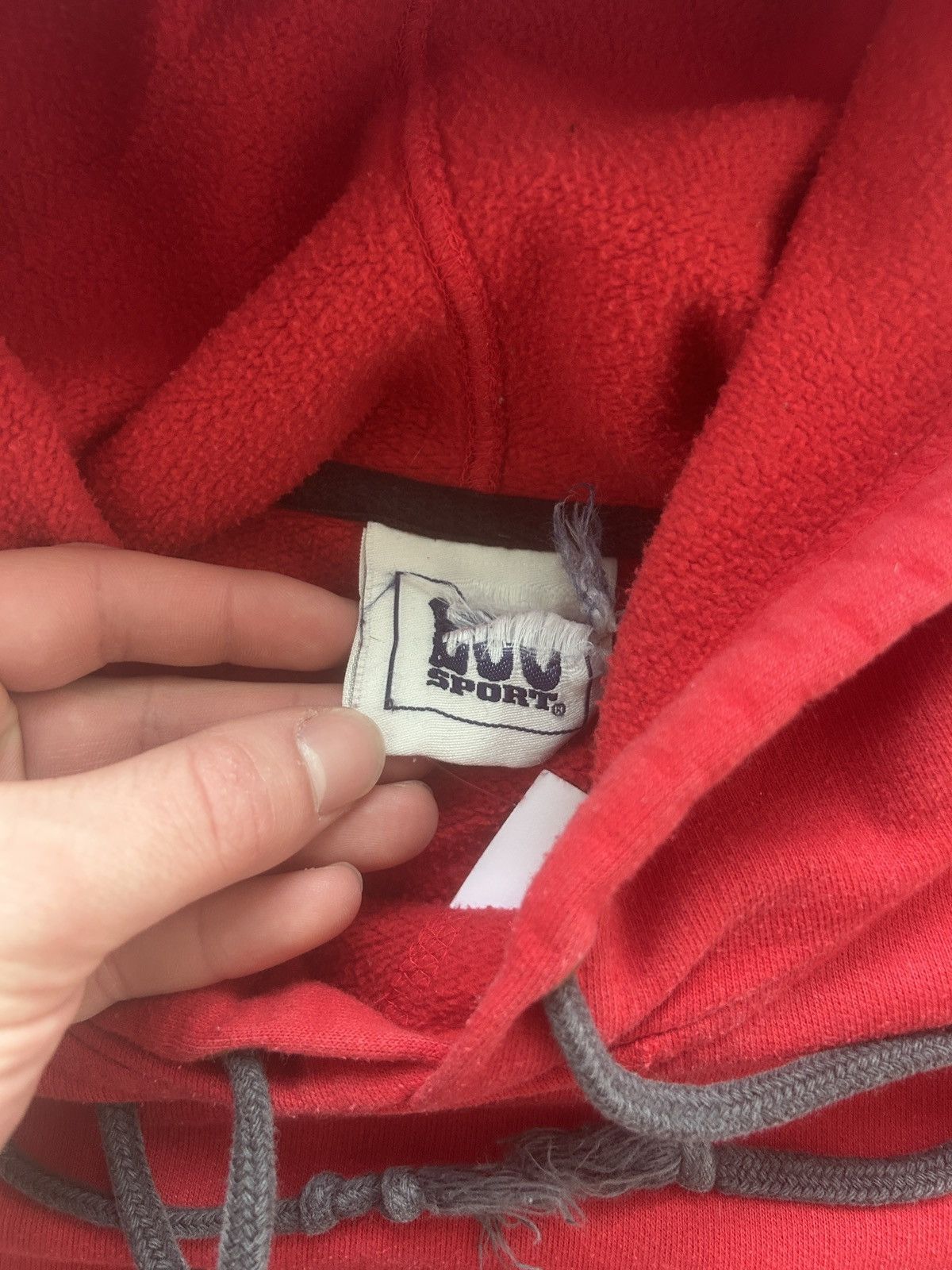 Lee × NHL × Vintage Vintage Y2K Detroit Red Wings Hoodie Embroidered Logo Baggy Size US XXL / EU 58 / 5 - 7 Thumbnail