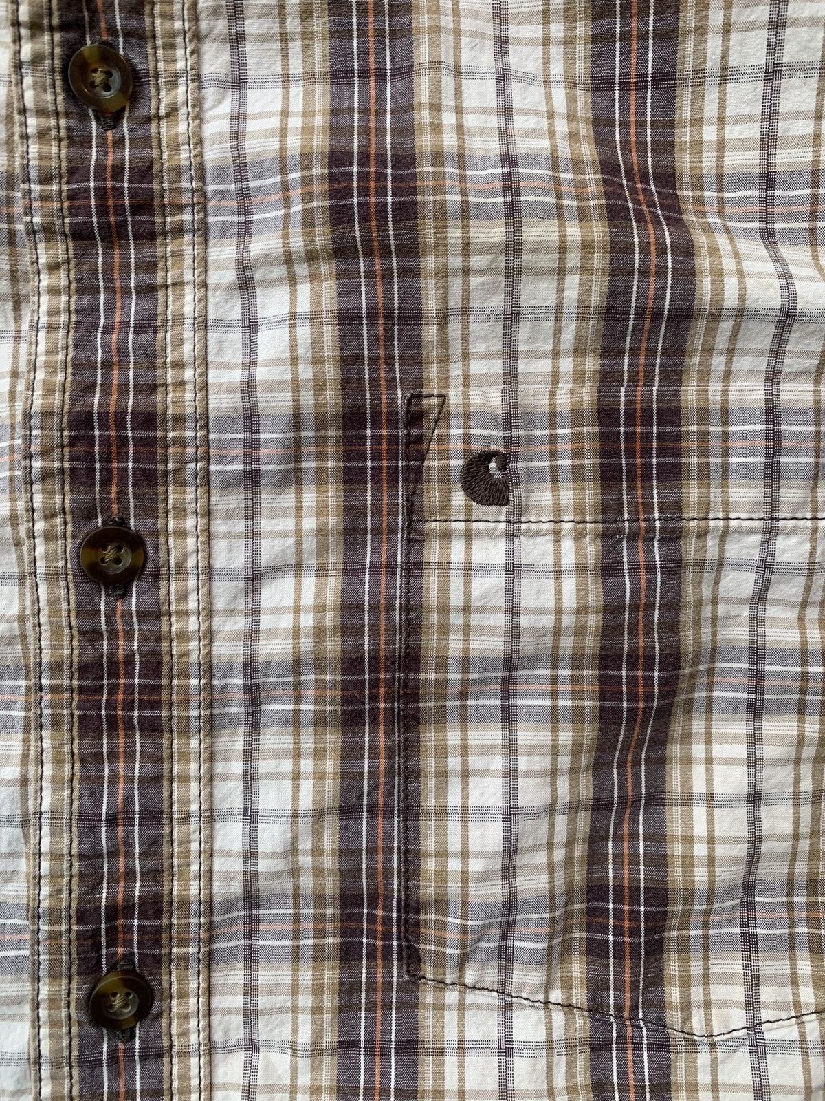 Carhartt × Vintage Carhartt plaid button up Size US XL / EU 56 / 4 - 2 Thumbnail