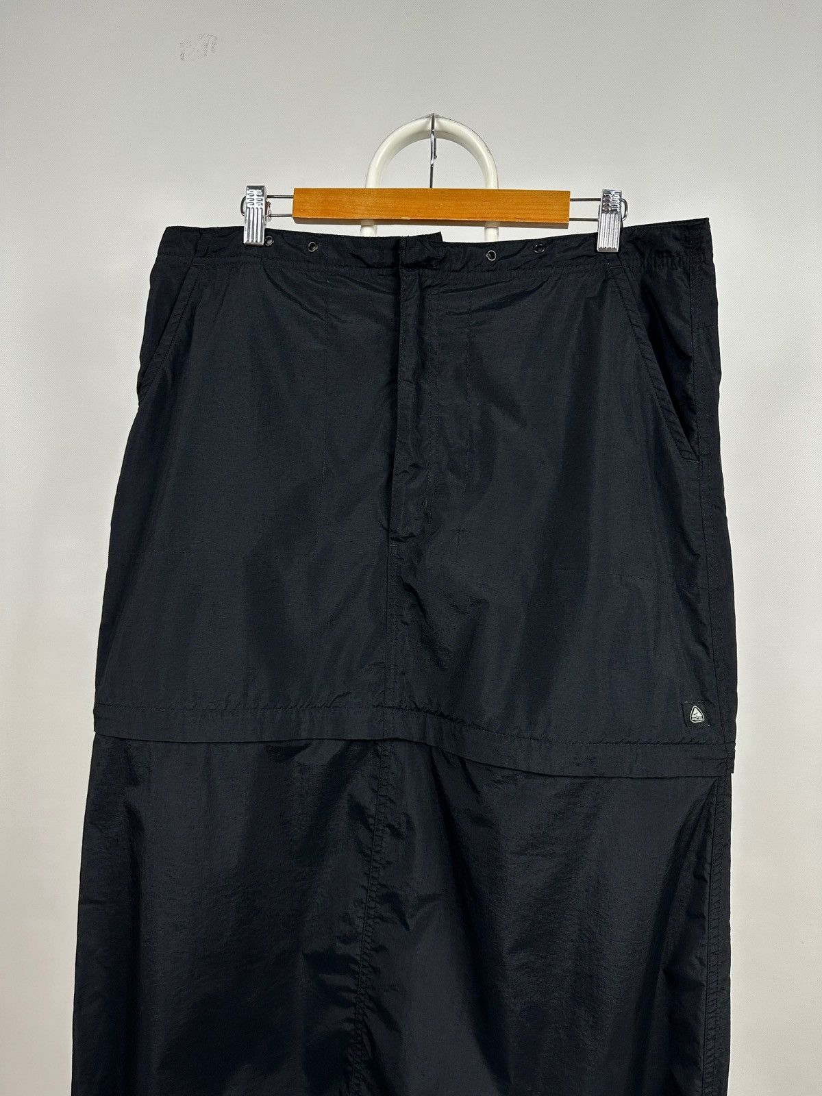 Nike ACG 00s Vintage Nike ACG Gorpcore Mini/Maxi Nylon Skirt Size 34" / US 12 / IT 48 - 4 Thumbnail