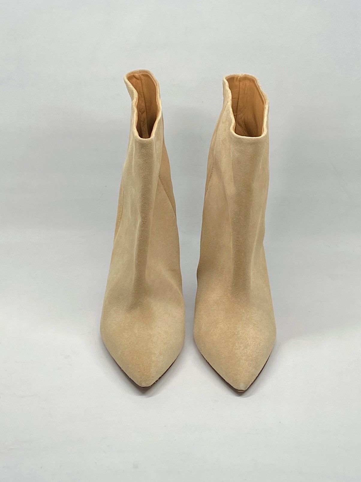 Isabel Marant Isabel Marant Miyako 90MM Suede Cone-Heel Booties size 36 Size US 6 / IT 36 - 2 Thumbnail