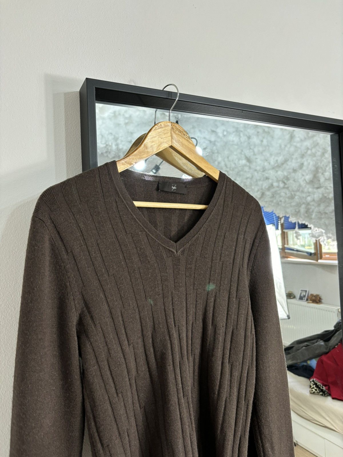 Ermenegildo Zegna × Z Zegna Luxury Z Zegna Knit Sweater Old Money Brown Designer Vintage Size US M / EU 48-50 / 2 - 5 Thumbnail