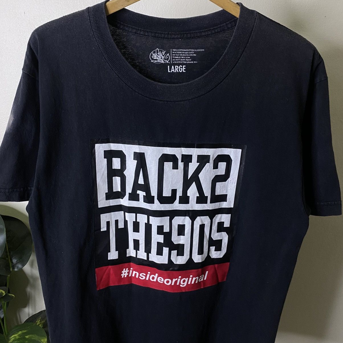 Vintage Y2K Inside Originals Neo Nineties Streetwear T Shirt Size US M / EU 48-50 / 2 - 2 Thumbnail