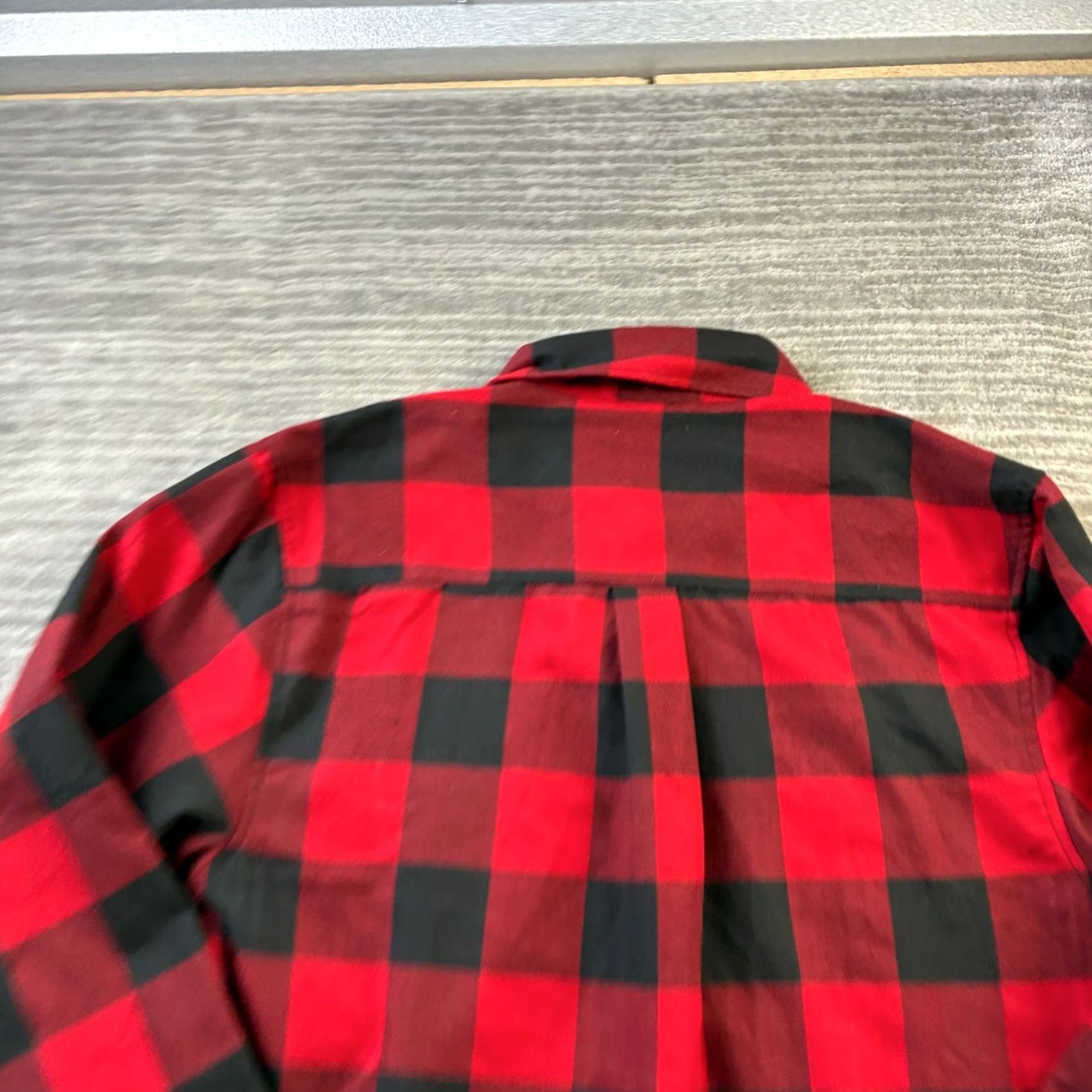 Vintage Dixxon Shirt Mens Small Red Buffalo Plaid Flannel Button-Up Shirt Size US S / EU 44-46 / 1 - 6 Thumbnail