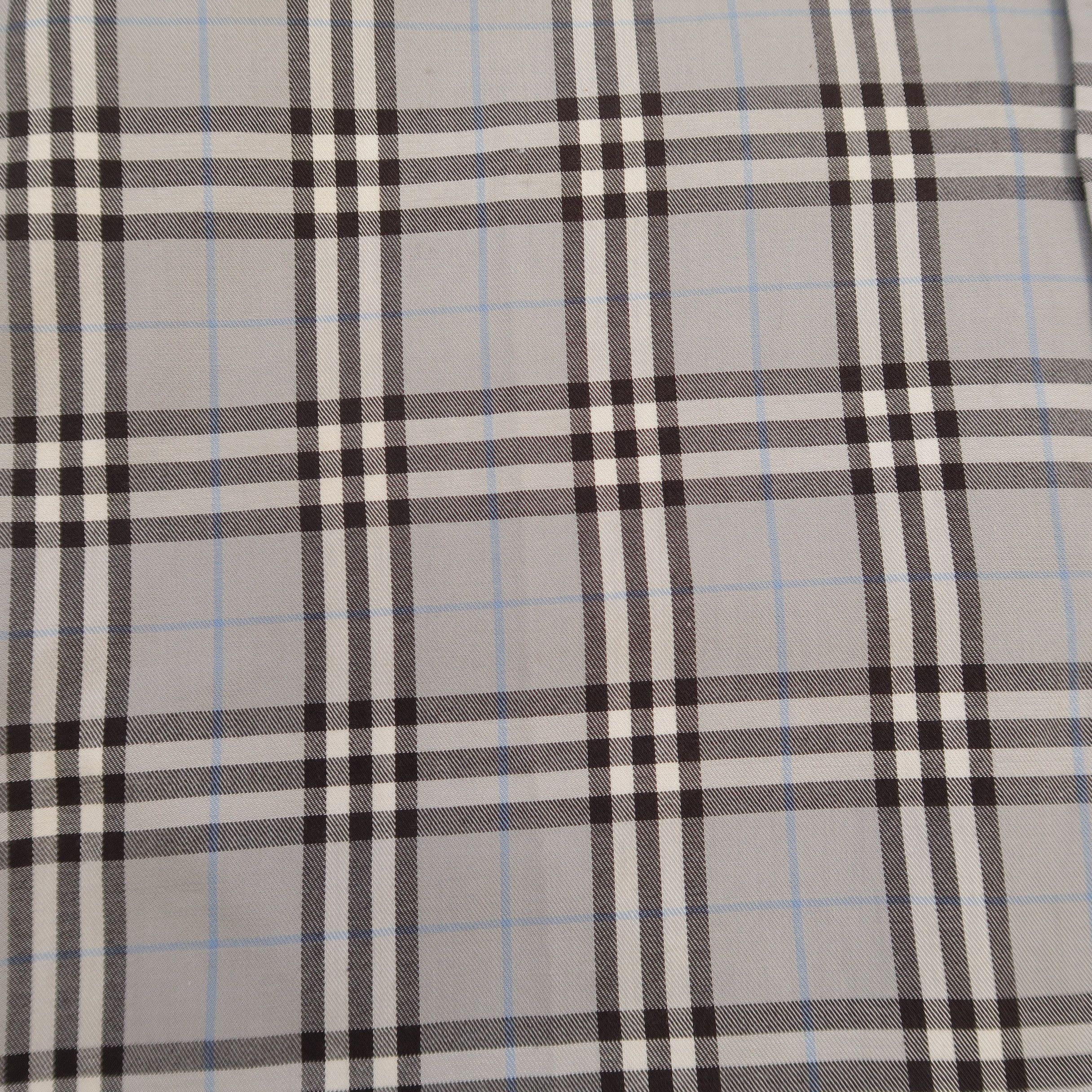 Burberry Burberry London Nova Check Gray Shirt Old Money Style Size US L / EU 52-54 / 3 - 9 Thumbnail