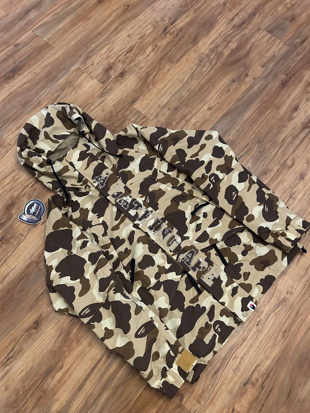 Bape Bape Pirate Store Camo Light Snowboard Jacket Size US L / EU 52-54 / 3 - 4 Thumbnail