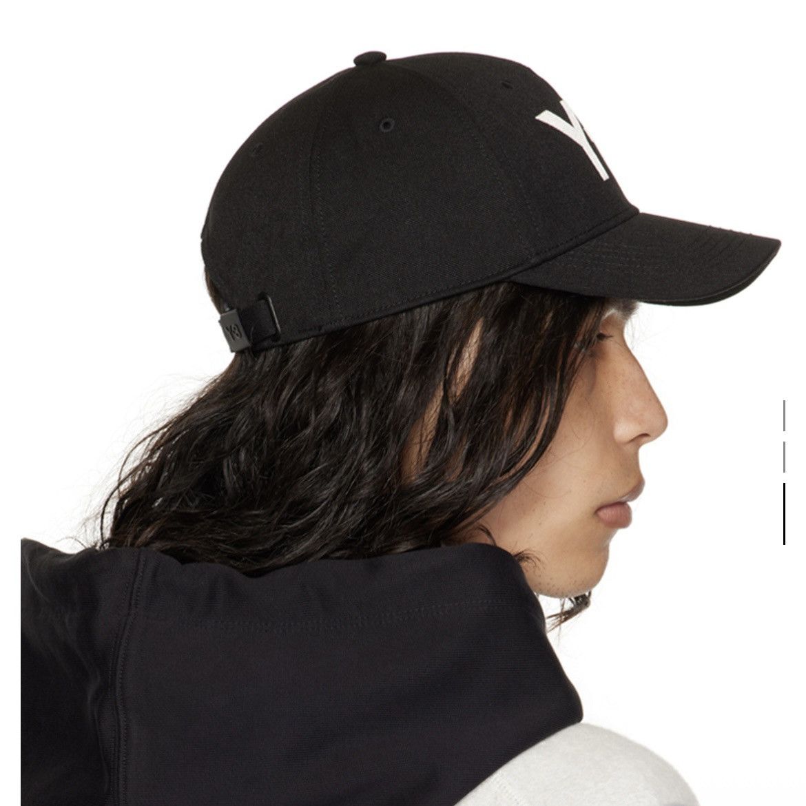 Y-3 Y-3 Black Embroidered Cap Size ONE SIZE - 5 Thumbnail