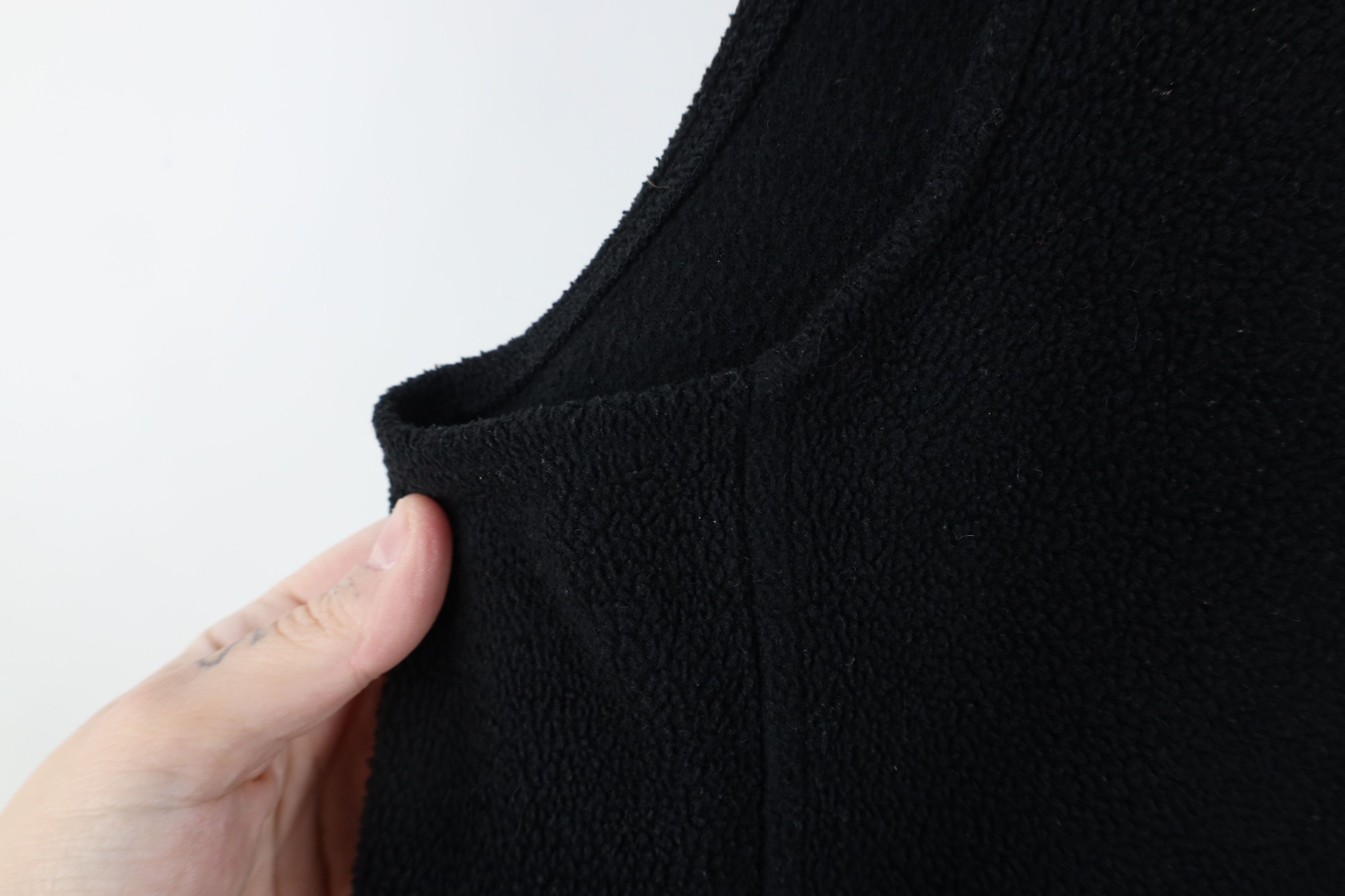 Vintage × Woolrich Woolen Mills Vintage Woolrich Script Full Zip Fleece Vest Jacket Black Size US XL / EU 56 / 4 - 6 Thumbnail