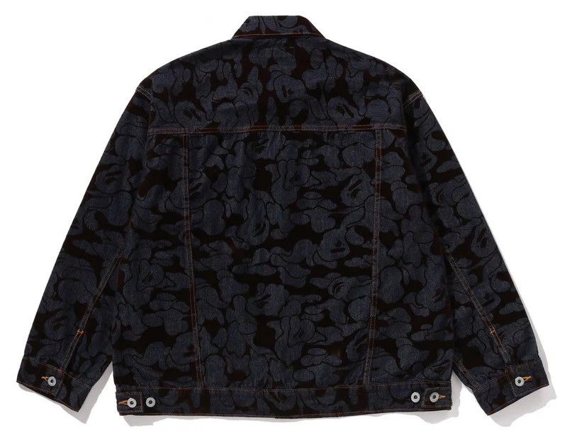Bape Bape Denim Jacket Size ONE SIZE - 2 Thumbnail