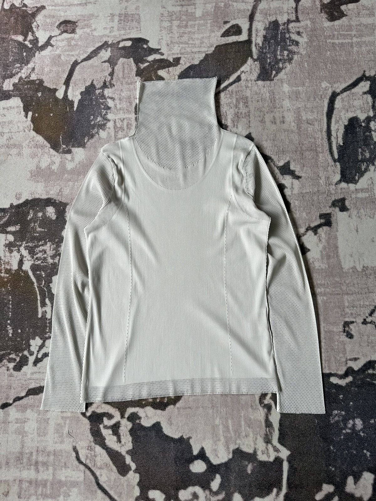 Hiroko Koshino Homme 00's Trunk by Hiroko Koshino mesh long sleeve Size US M / EU 48-50 / 2 - 3 Thumbnail