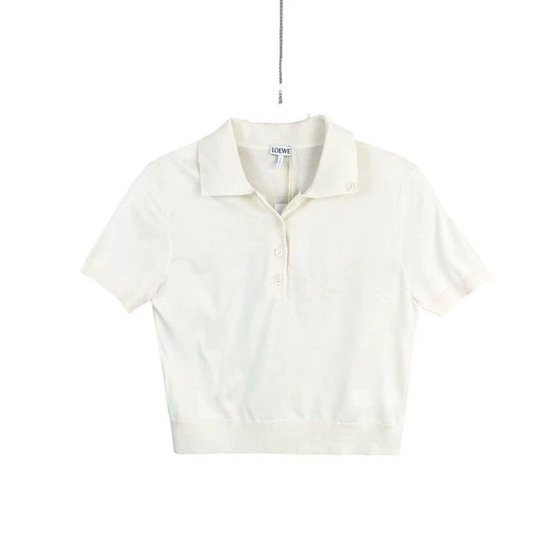 Loewe LOEWE Silk Polo knit Size S / US 4 / IT 40 - 1 Thumbnail