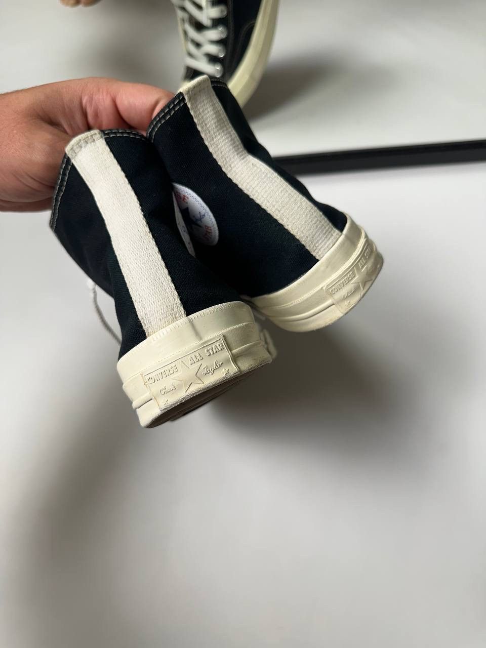 Comme des Garcons PLAY × Converse 🔥Converse x Comme des Garçons PLAY Japanese Sneakers Size US 9 / EU 42 - 8 Thumbnail