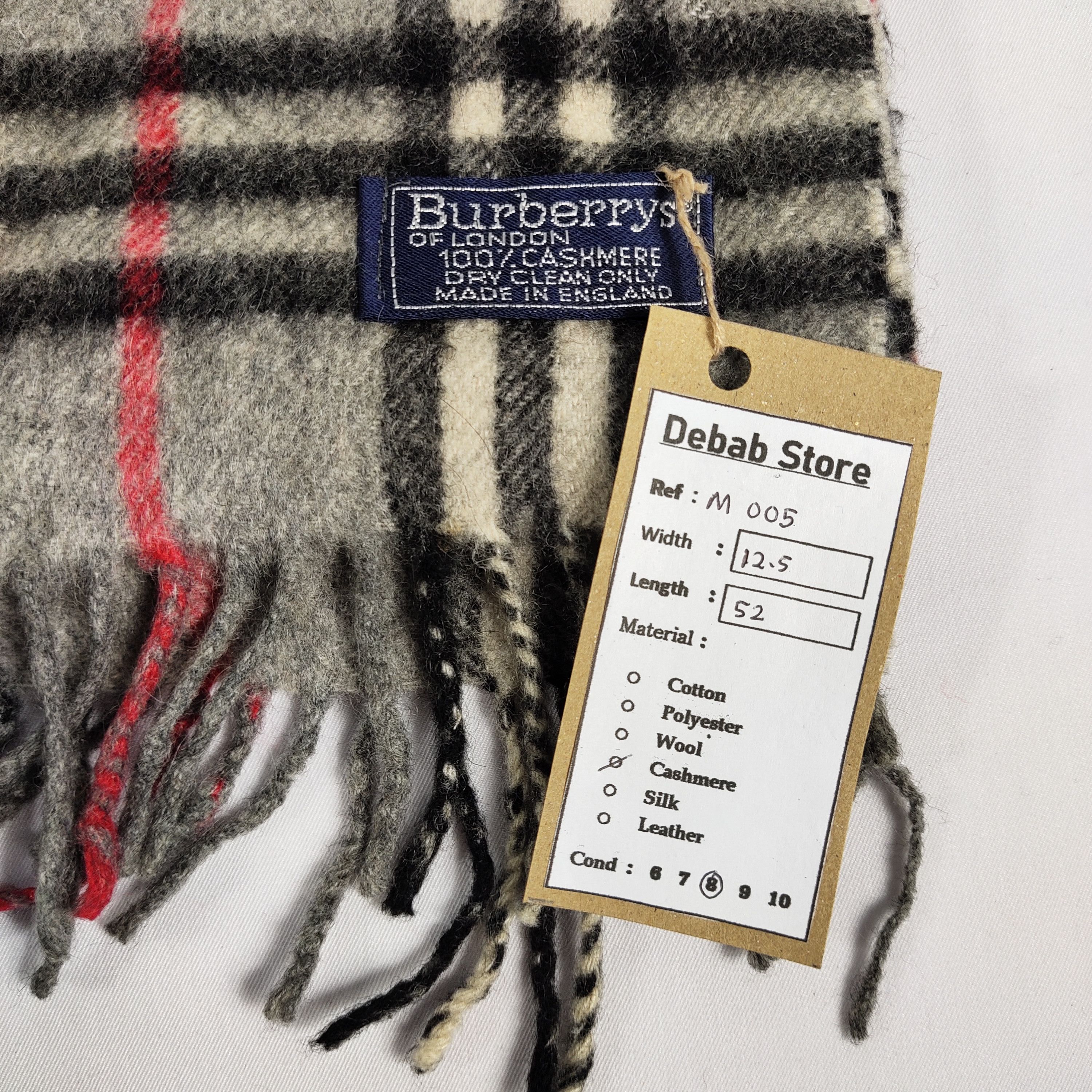 Burberry Burberry Scarf / Muffler / Neckwear M005 Size ONE SIZE - 5 Thumbnail