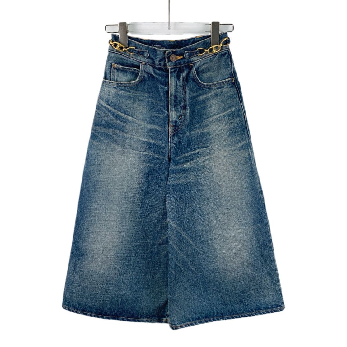 Celine Celine Jeans – Blue Washed Wide-Leg Denim (Size 24) Size 24" / US 00 / IT 34 - 1 Thumbnail