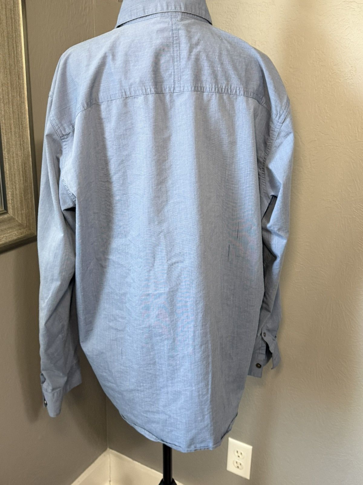 Wrangler Wrangler ATG Drover Utility Long Sleeve Shirt Blue Large Size US L / EU 52-54 / 3 - 6 Thumbnail
