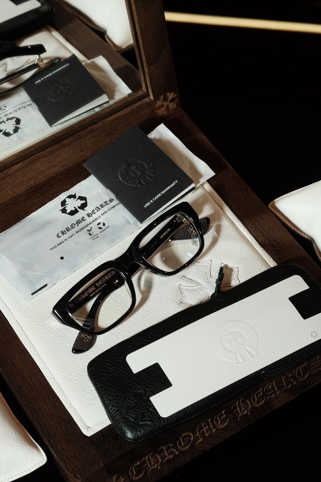 Chrome Hearts Chrome Hearts FISH MITTEN Glasses | Grailed