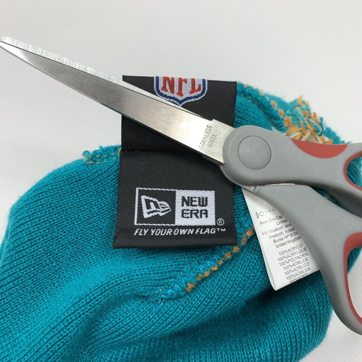 NFL Miami Dolphins Big Logo New Era Nfl Winter Hat Cap Size ONE SIZE - 8 Thumbnail