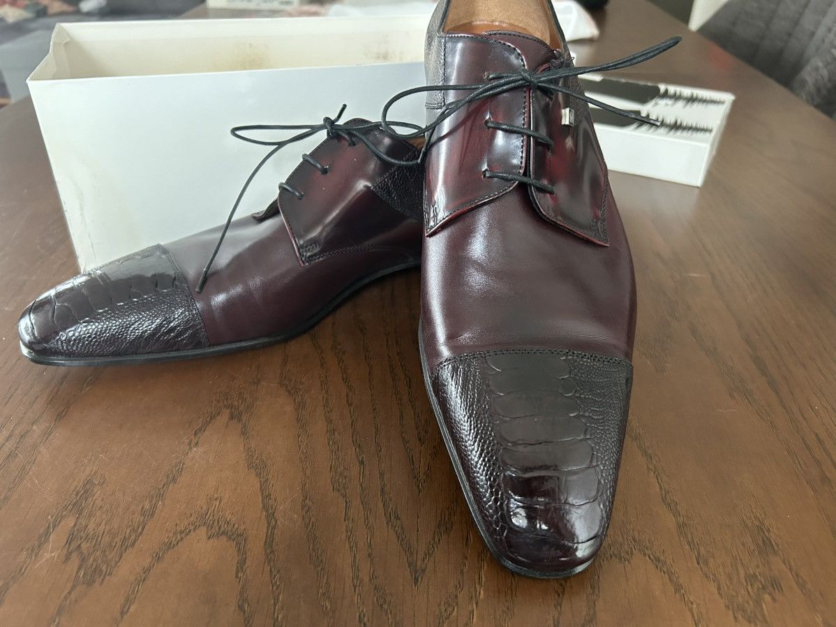 Moreschi Moreschi Ostrich and calf dress shoes New Size US 11 / EU 44 - 3 Thumbnail