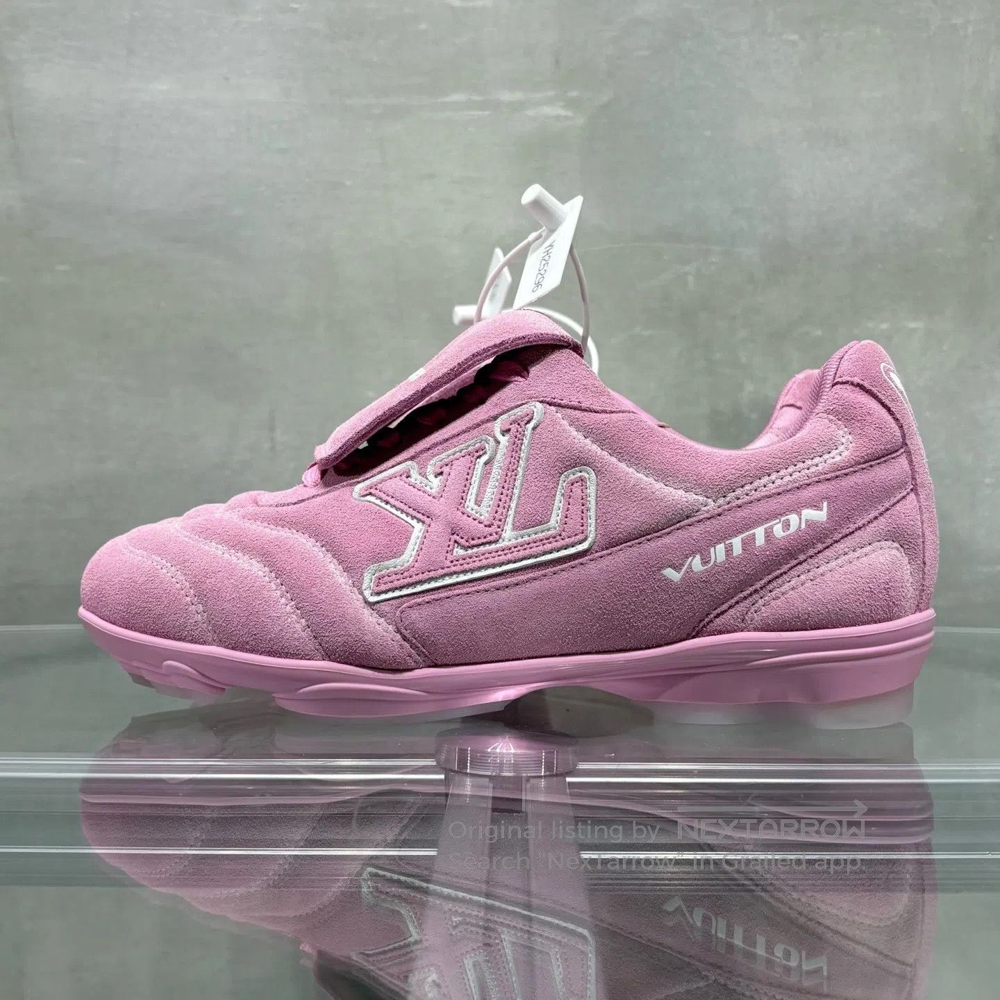 Louis Vuitton Louis Vuitton Footprint Soccer Pink Shoes Size US 6.5 / IT 36.5 - 3 Thumbnail