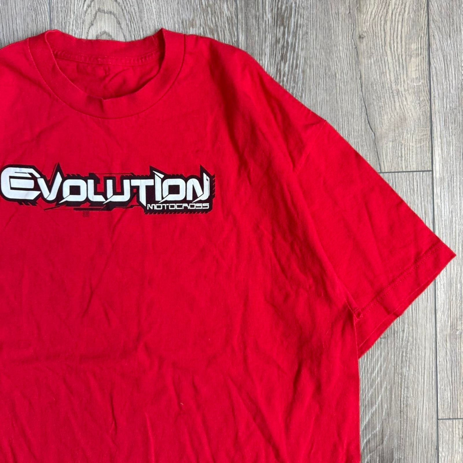 Other Vintage y2k evolution motocross tee Size US XL / EU 56 / 4 - 3 Thumbnail