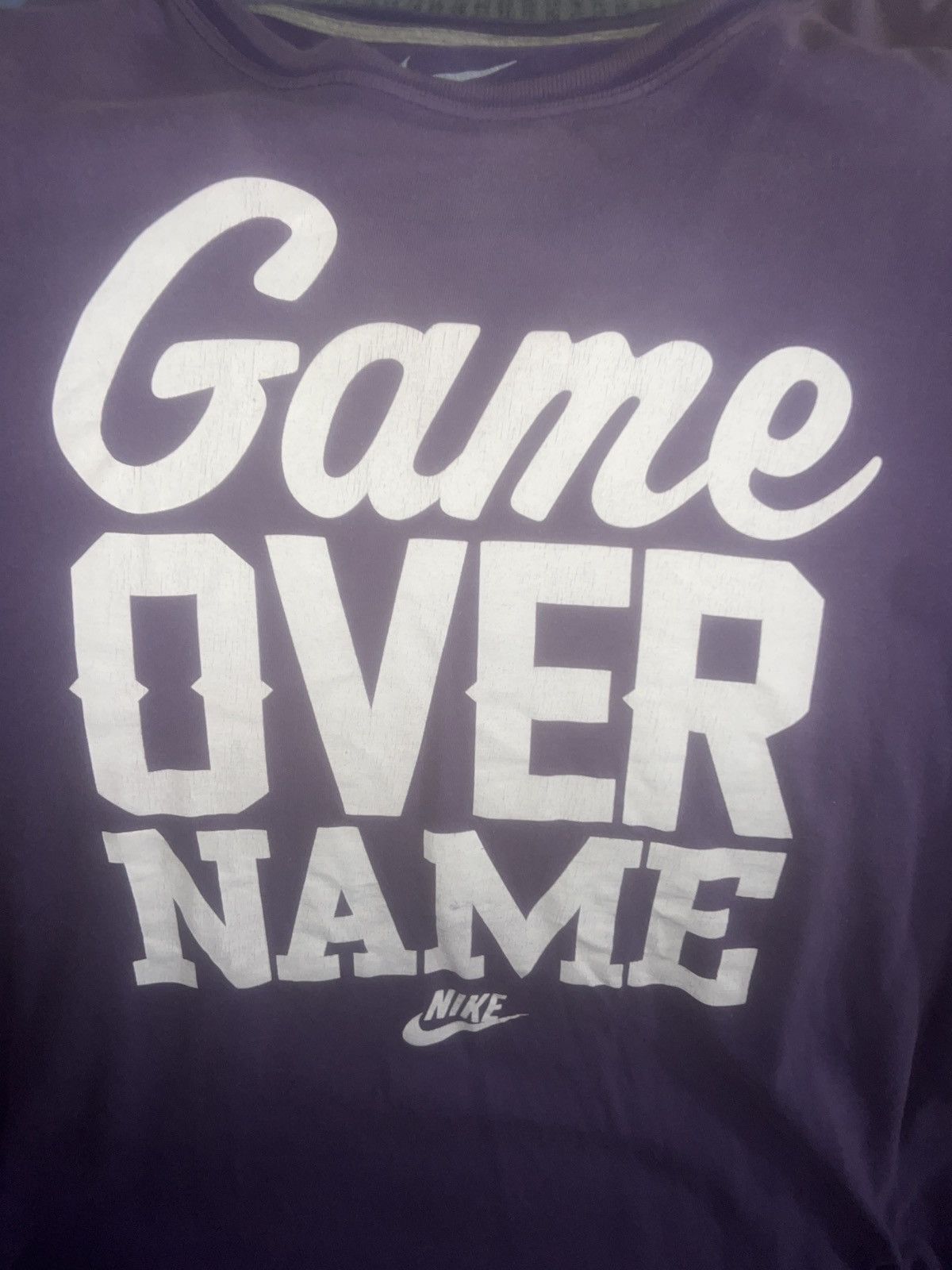 Nike Nike Regular Fit Game Over Name Tee Size US XXL / EU 58 / 5 - 2 Thumbnail