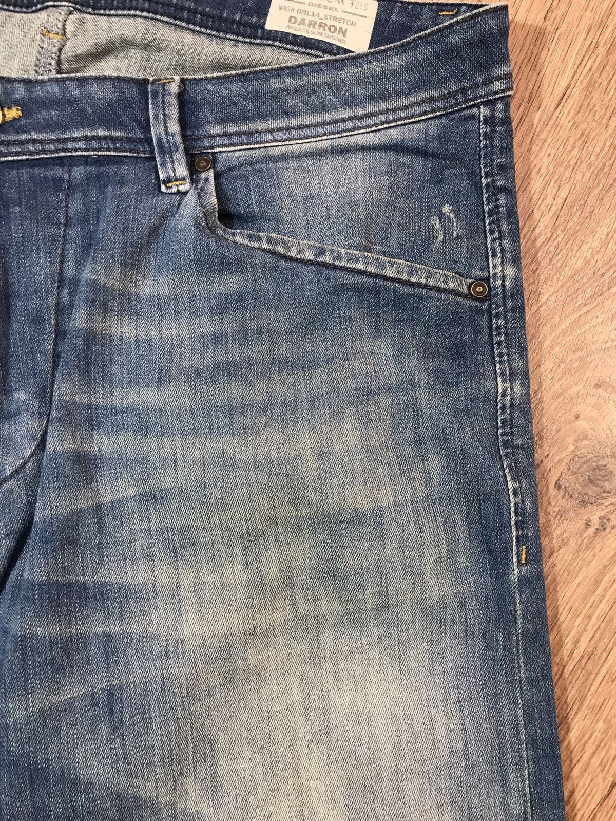 Diesel × Vintage Vintage Diesel Industry Distressed Jeans Darron size 36 Size US 36 / EU 52 - 6 Thumbnail
