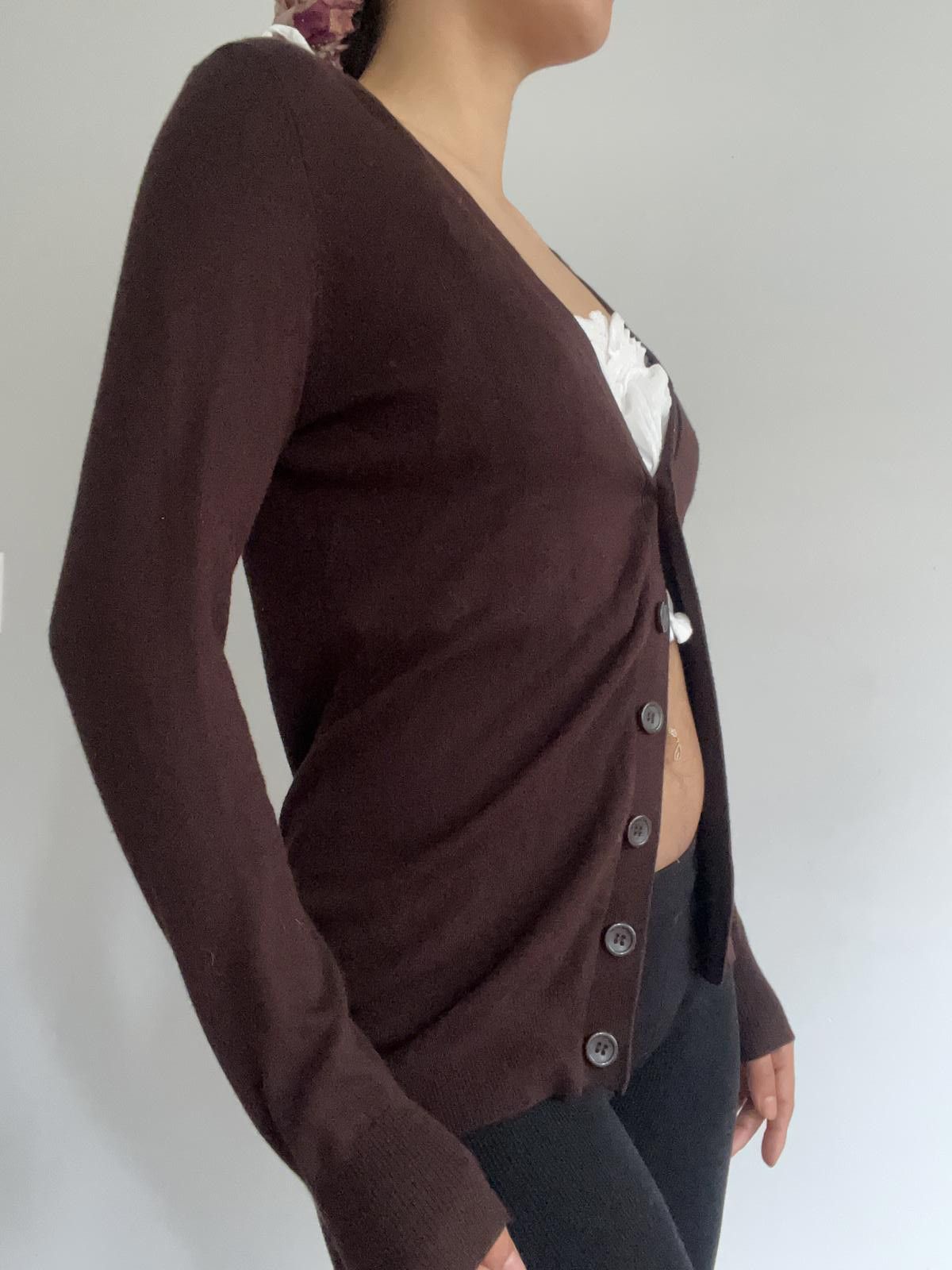 Other Women’s brown button up cardigan Size M / US 6-8 / IT 42-44 - 3 Thumbnail