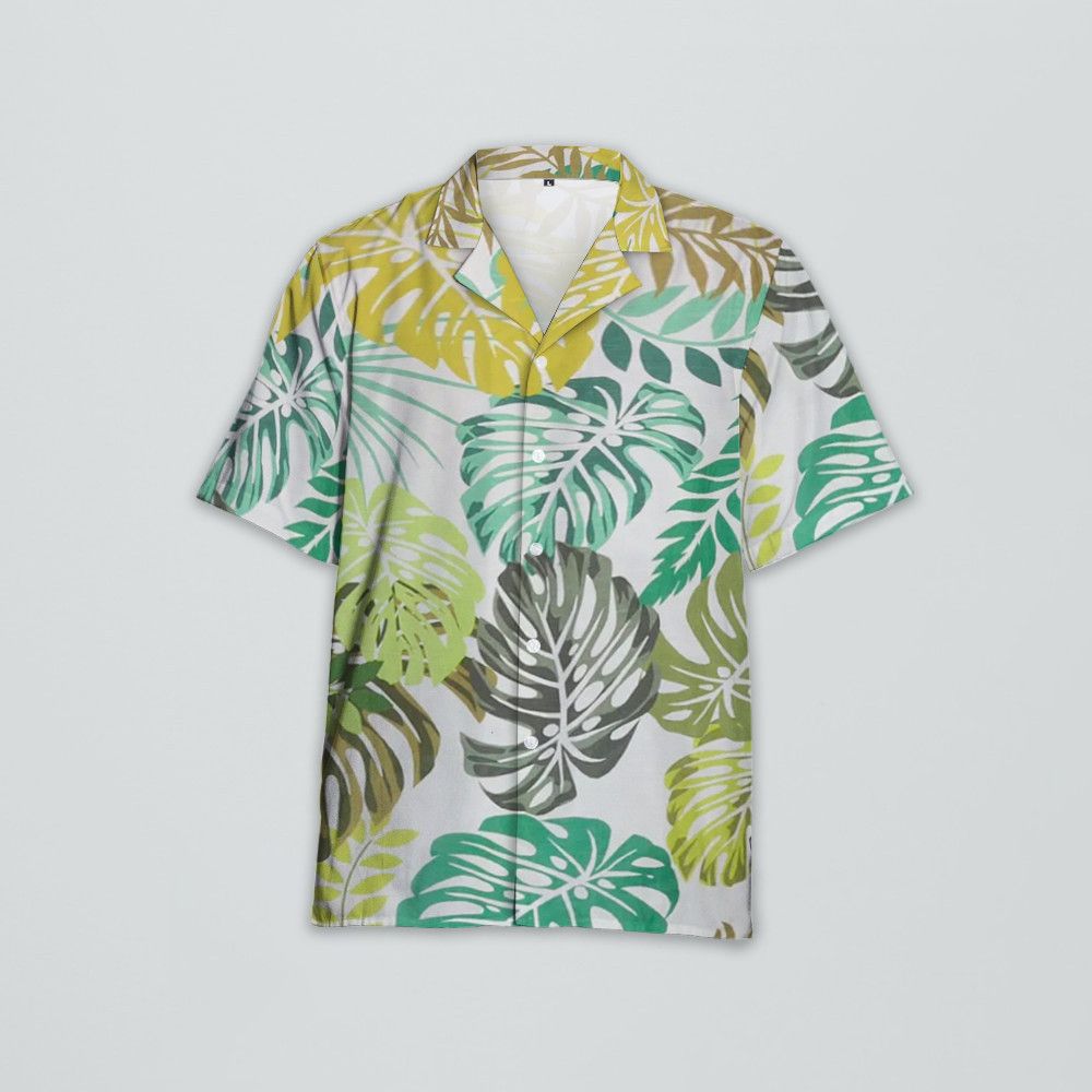 Designer Leaf Print Shirt Size US S / EU 44-46 / 1 - 3 Thumbnail