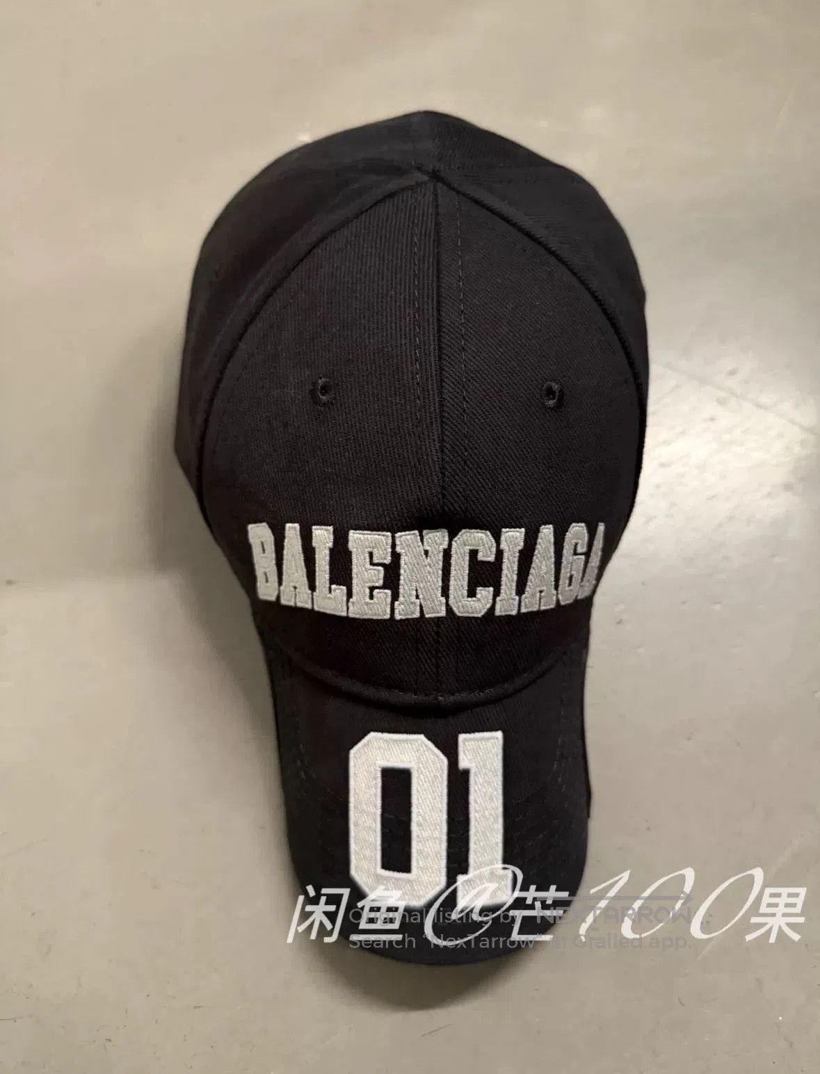 Balenciaga Balenciaga 25 Distressed Patchwork Baseball Cap. Size ONE SIZE - 6 Thumbnail