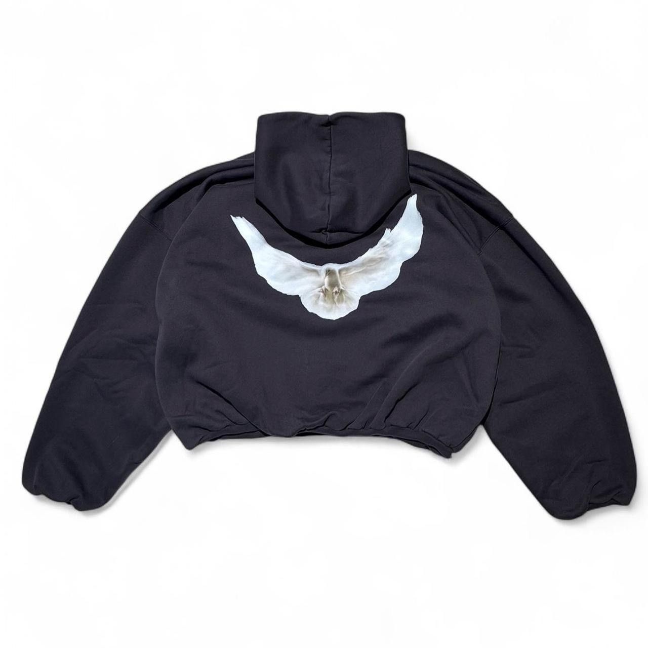 Yeezy Gap Balenciaga Dark Grey Dove Hoodie
