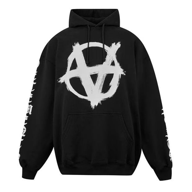 o1g2r1mq0824 Hoodie in Black & White