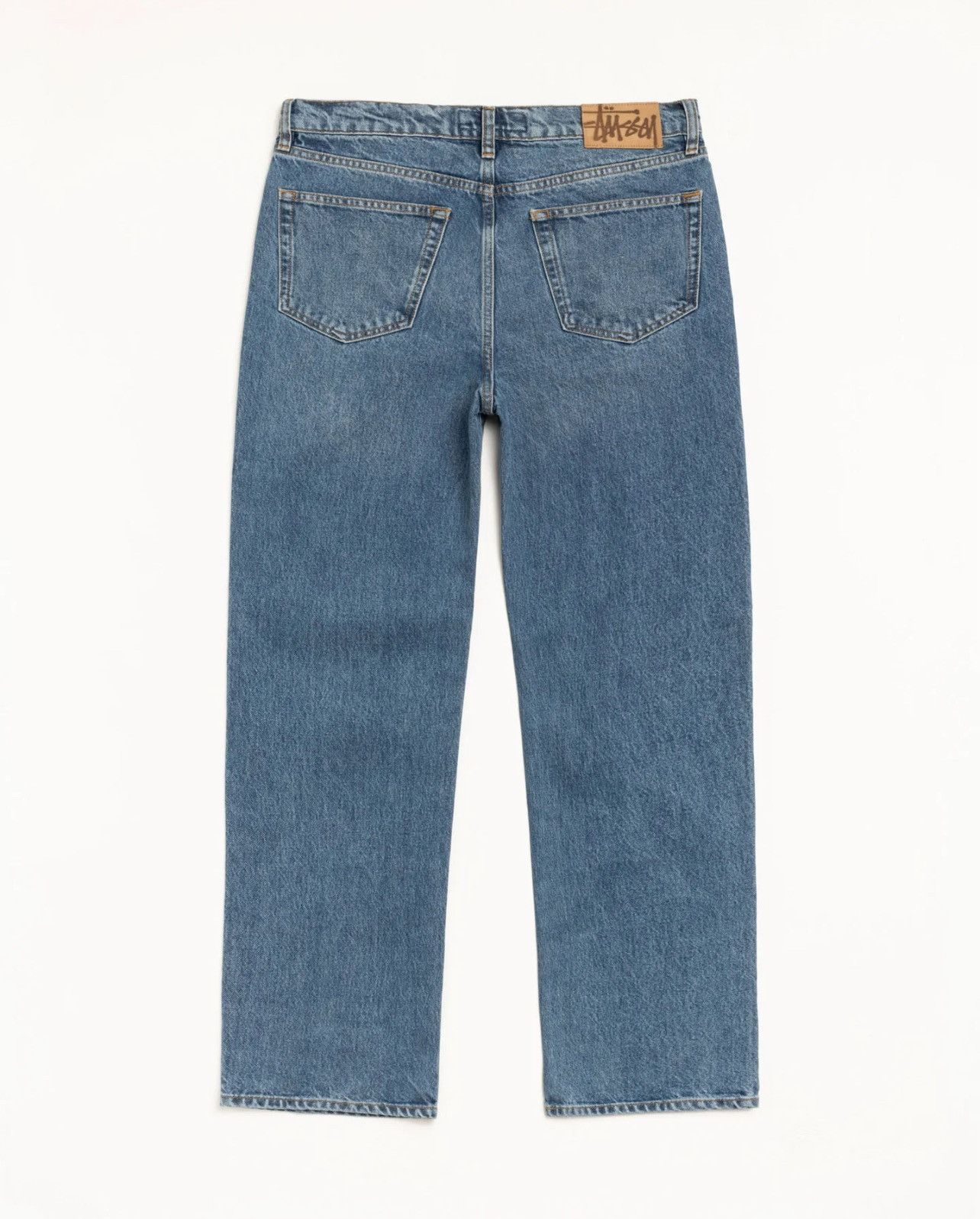 Stussy Stussy New Classic Denim Jean 30 Medium Blue Size US 30 / EU 46 - 9 Thumbnail