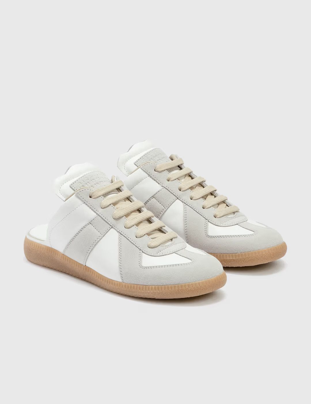 Maison Margiela o1mle0426 Replica Sneakers Mules in Dirty White Size US 7.5 / IT 37.5 - 5 Thumbnail