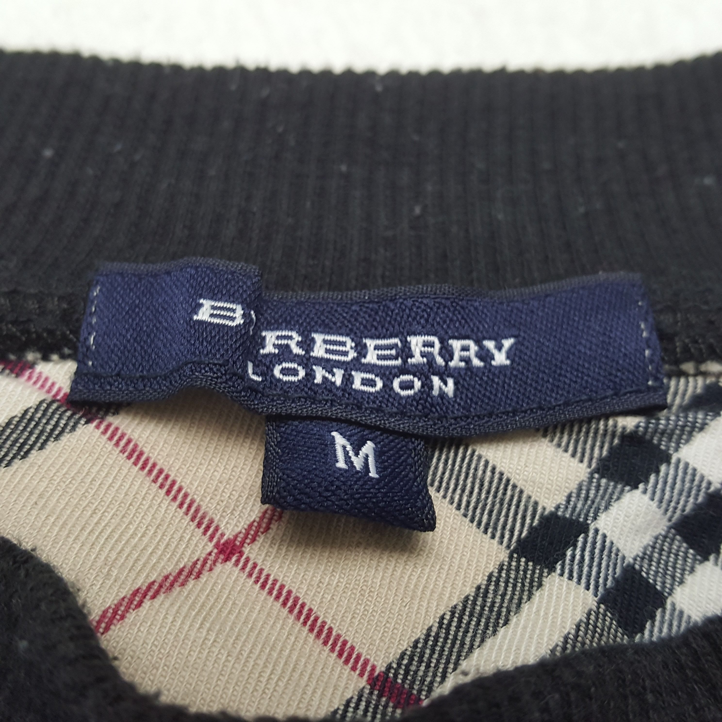 Burberry × Designer × Vintage Vintage BURBERRY LONDON Fashion Brand Sweatshirt C291N18 Size US S / EU 44-46 / 1 - 4 Thumbnail