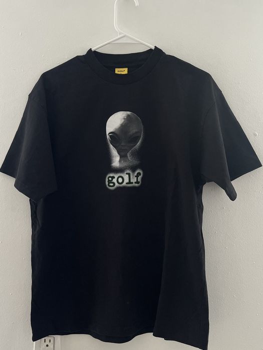 Golf Wang Golf wang Hess Alien tee black L | Grailed