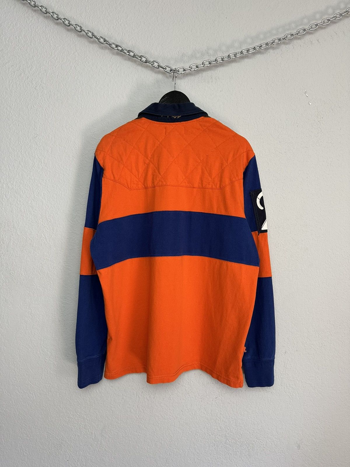 Ralph Lauren Vintage Polo Ralph Lauren Rugby Polo Long Sleeve RRL Size US L / EU 52-54 / 3 - 5 Thumbnail