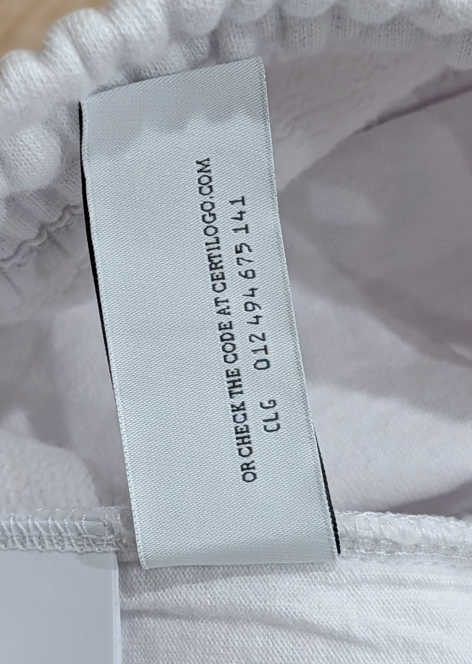 Off-White Off-White "Carvaggio Lute" Slim Jogger Pants White Large Size US 34 / EU 50 - 9 Thumbnail