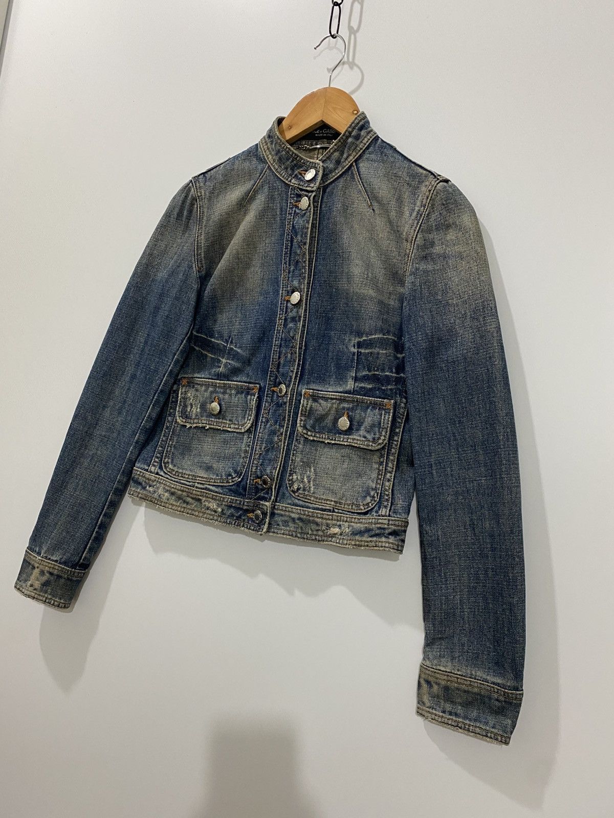 Dolce & Gabbana DOLCE & GABBANA DENIM JACKET Size XS / US 0-2 / IT 36-38 - 3 Thumbnail