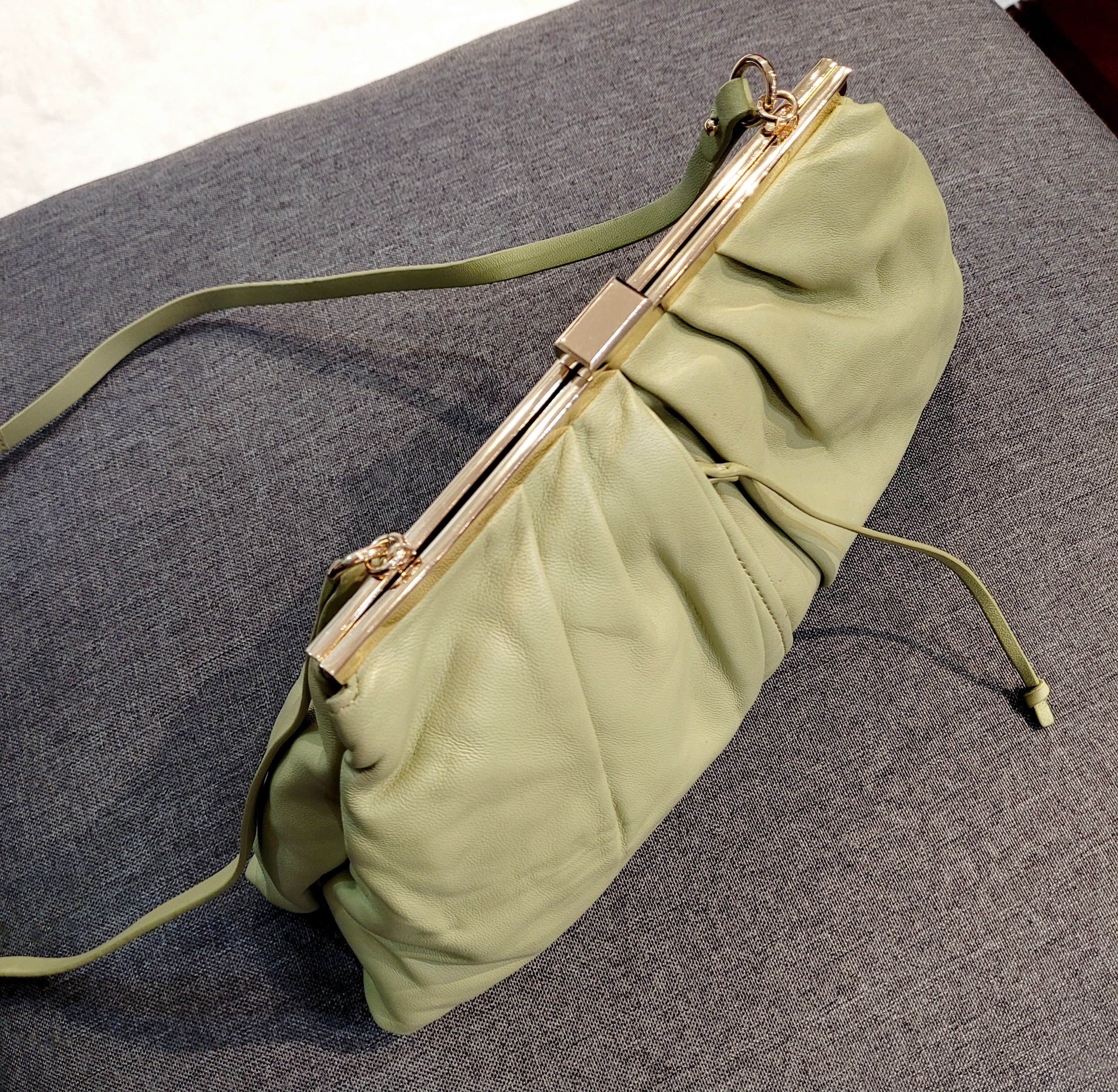 Zara Zara Double Soft Leather Medium Size Clutch Handbag Size ONE SIZE - 8 Thumbnail