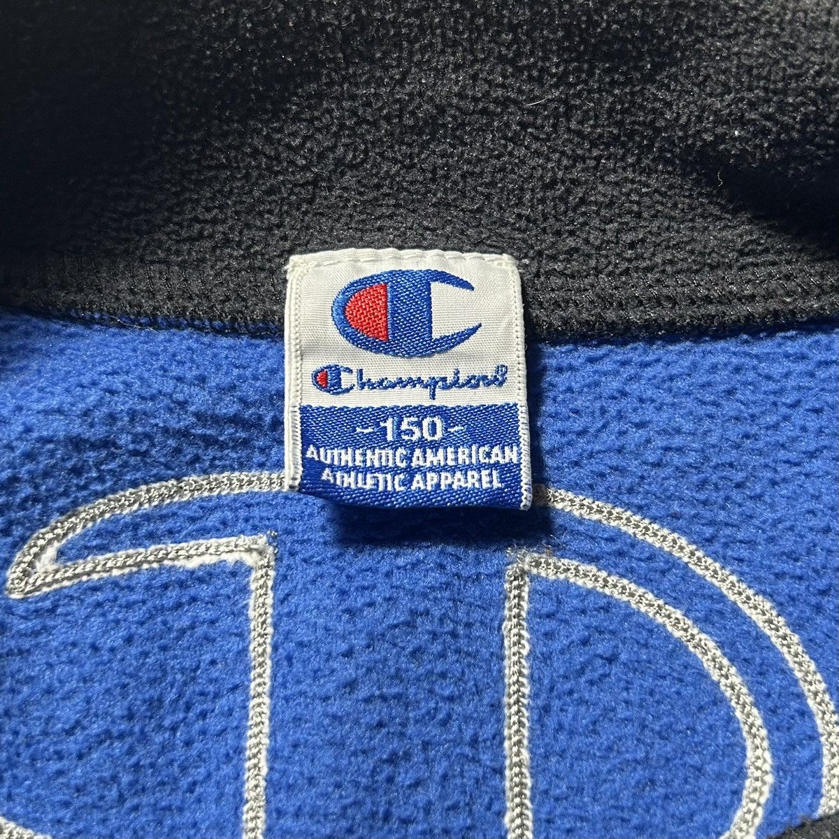 Champion Vintage Champion Logo Quarter Zip Sweatshirt Size M / US 6-8 / IT 42-44 - 8 Thumbnail