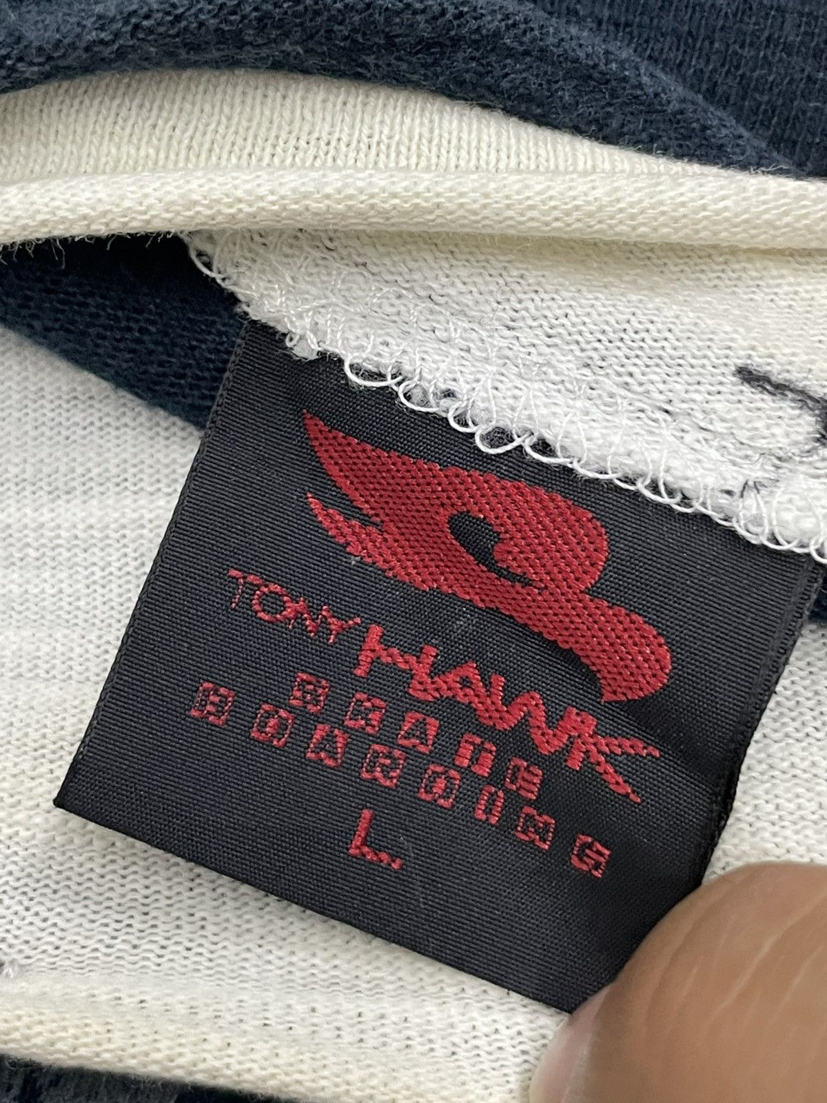 Tony Hawk × Vintage Vintage Tony Hawk Y2K Skate Scene Wording Layered Tee Size US L / EU 52-54 / 3 - 15 Thumbnail