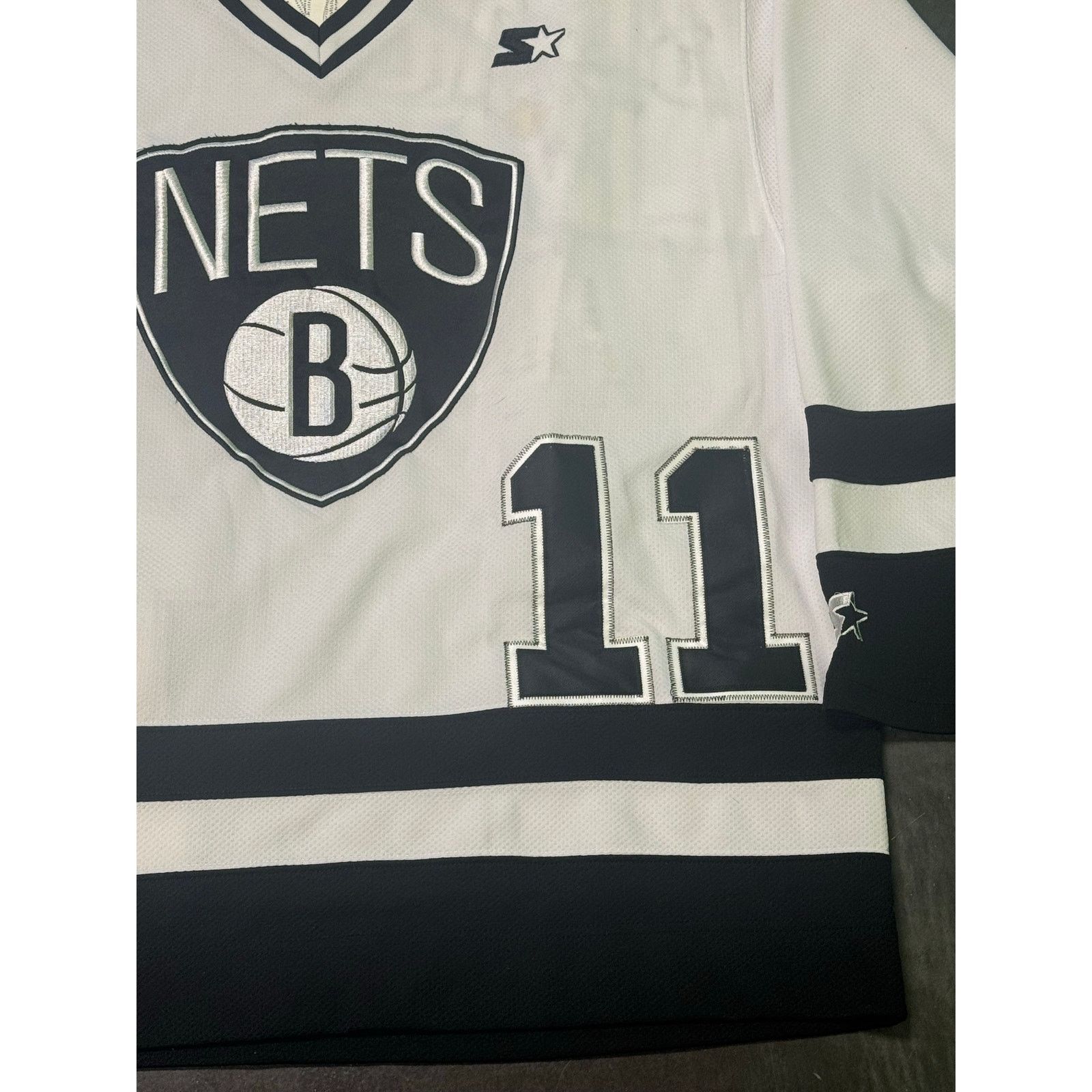Starter Brooklyn Nets #11 Black Lives Matter Hockey Style Jersey Size US XL / EU 56 / 4 - 4 Thumbnail