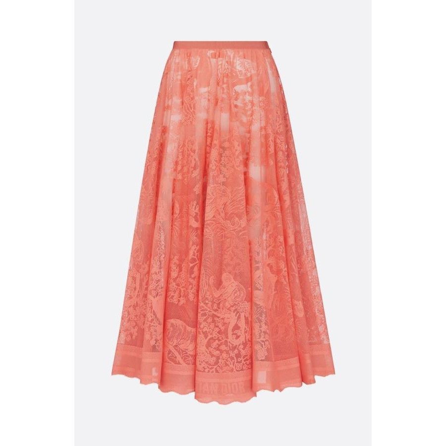 Dior DIOR Dioriviera Flared Mid Length Skirt New & Authentic (Wom | Grailed