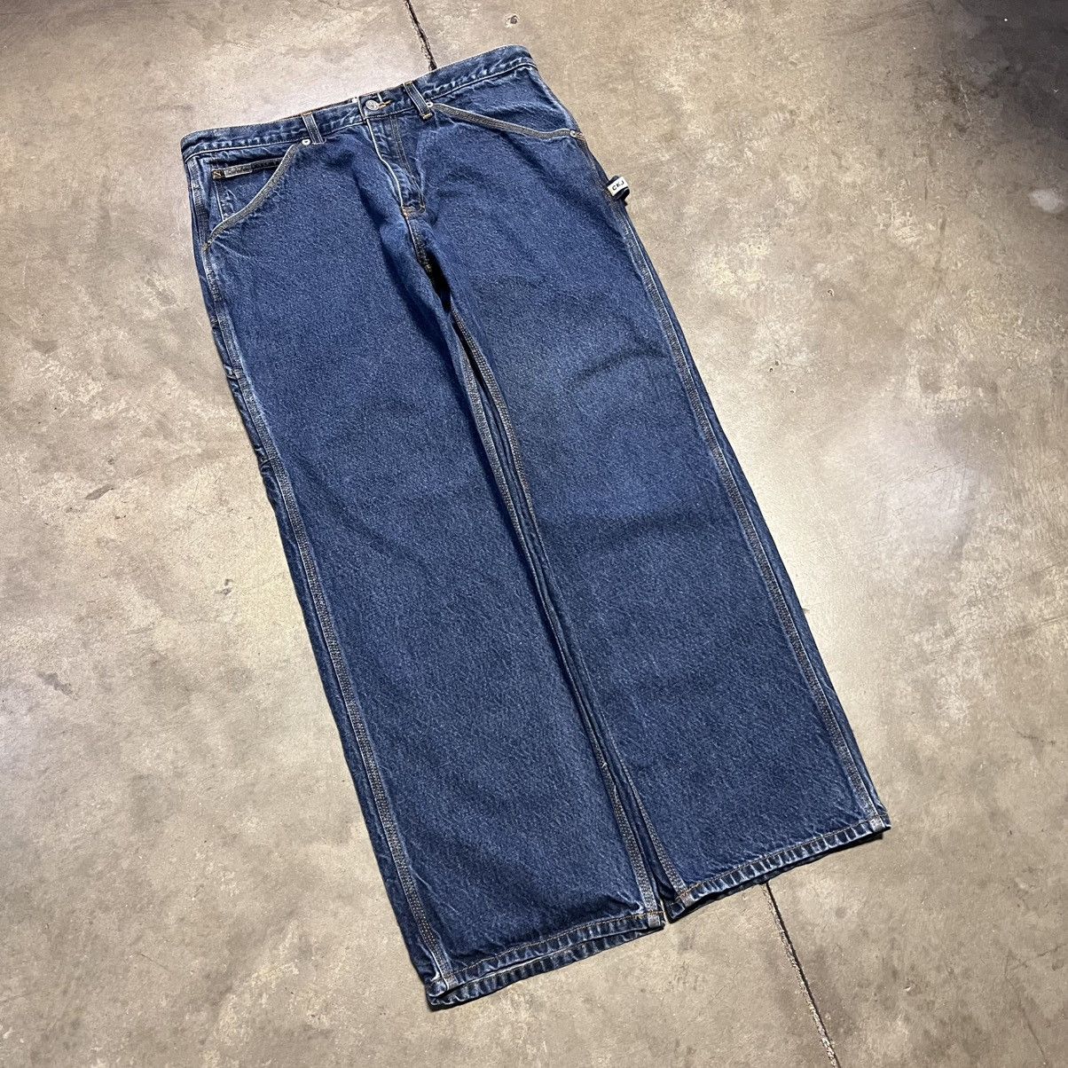 Vintage Vintage Y2K Calvin Klein Jeans Carpenter Denim Baggy Skater Size US 34 / EU 50 - 7 Thumbnail