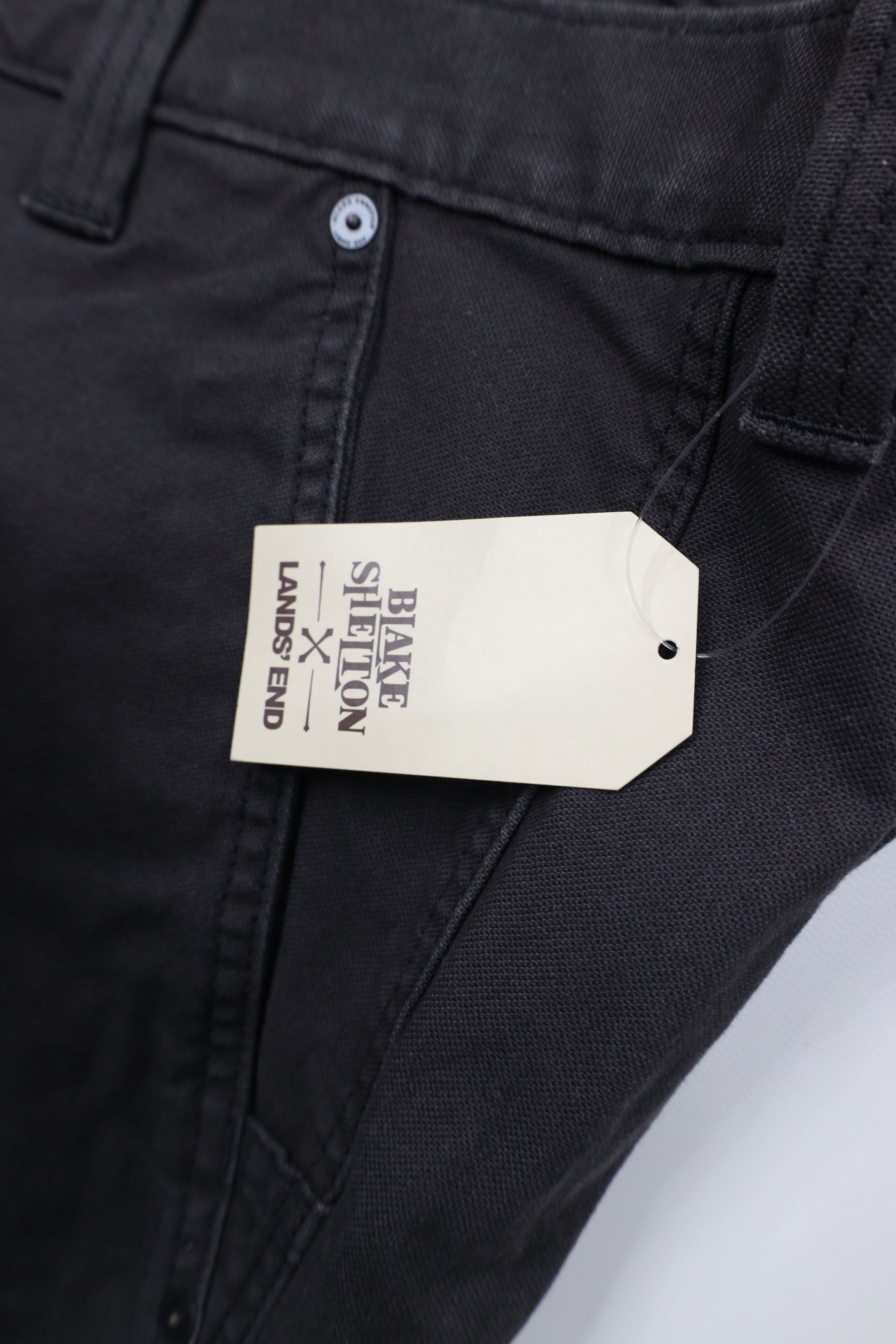 Lands' End New Lands End x Blake Shelton Wide Leg Dungaree Pants Gray Size US 34 / EU 50 - 7 Thumbnail