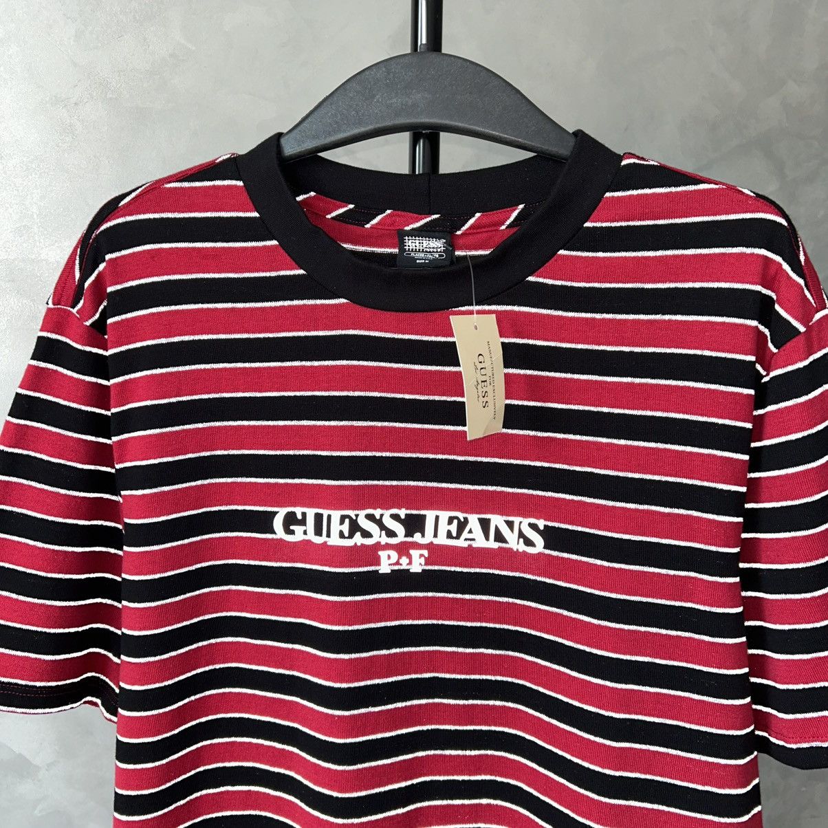 Guess × Places + Faces Guess x Places + Faces Reflective Striped Tee Size US M / EU 48-50 / 2 - 4 Thumbnail