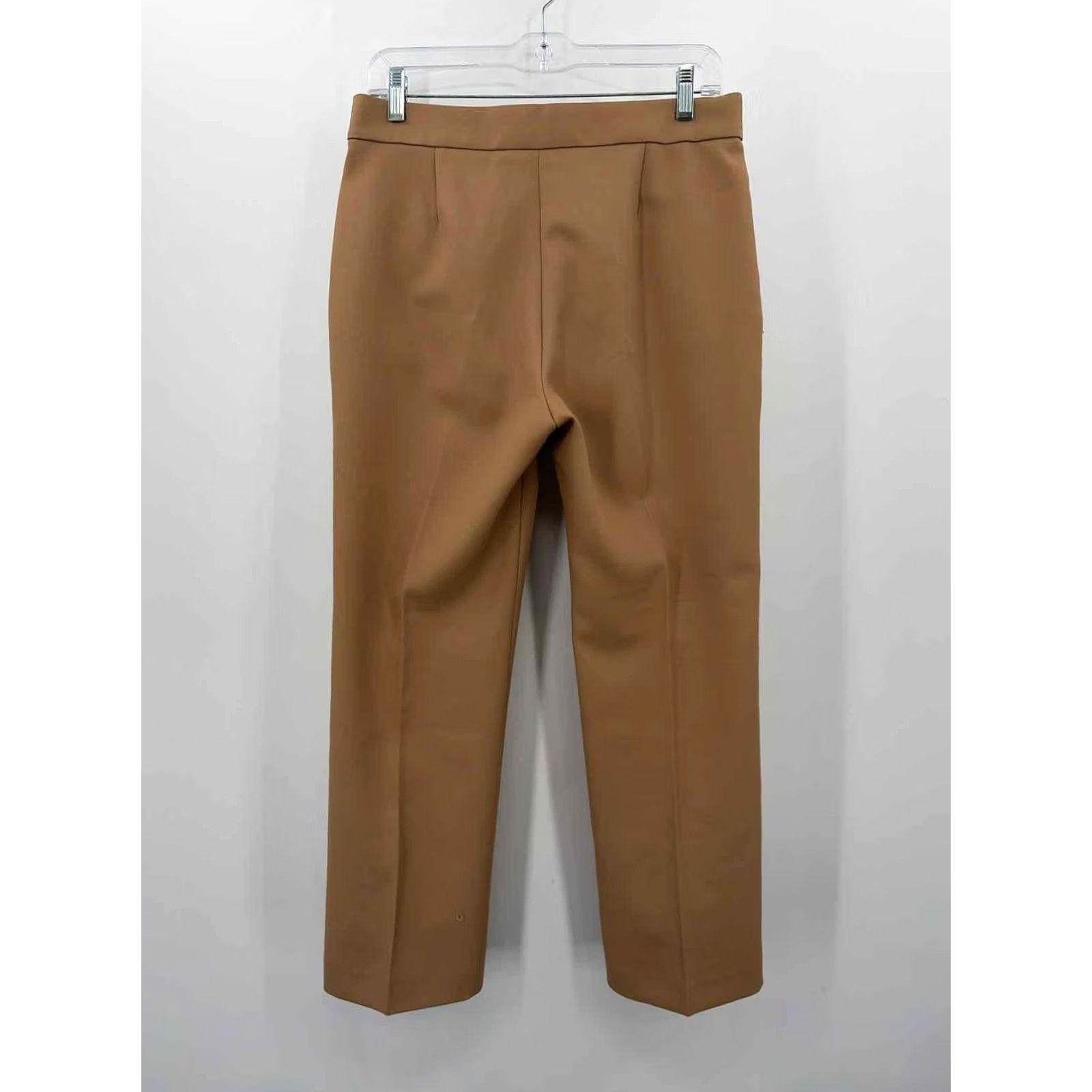 Stella McCartney Stella McCartney Dress Pants Tan Size 42 Regular - Pre-Owned Size 28" / US 6 / IT 42 - 2 Thumbnail
